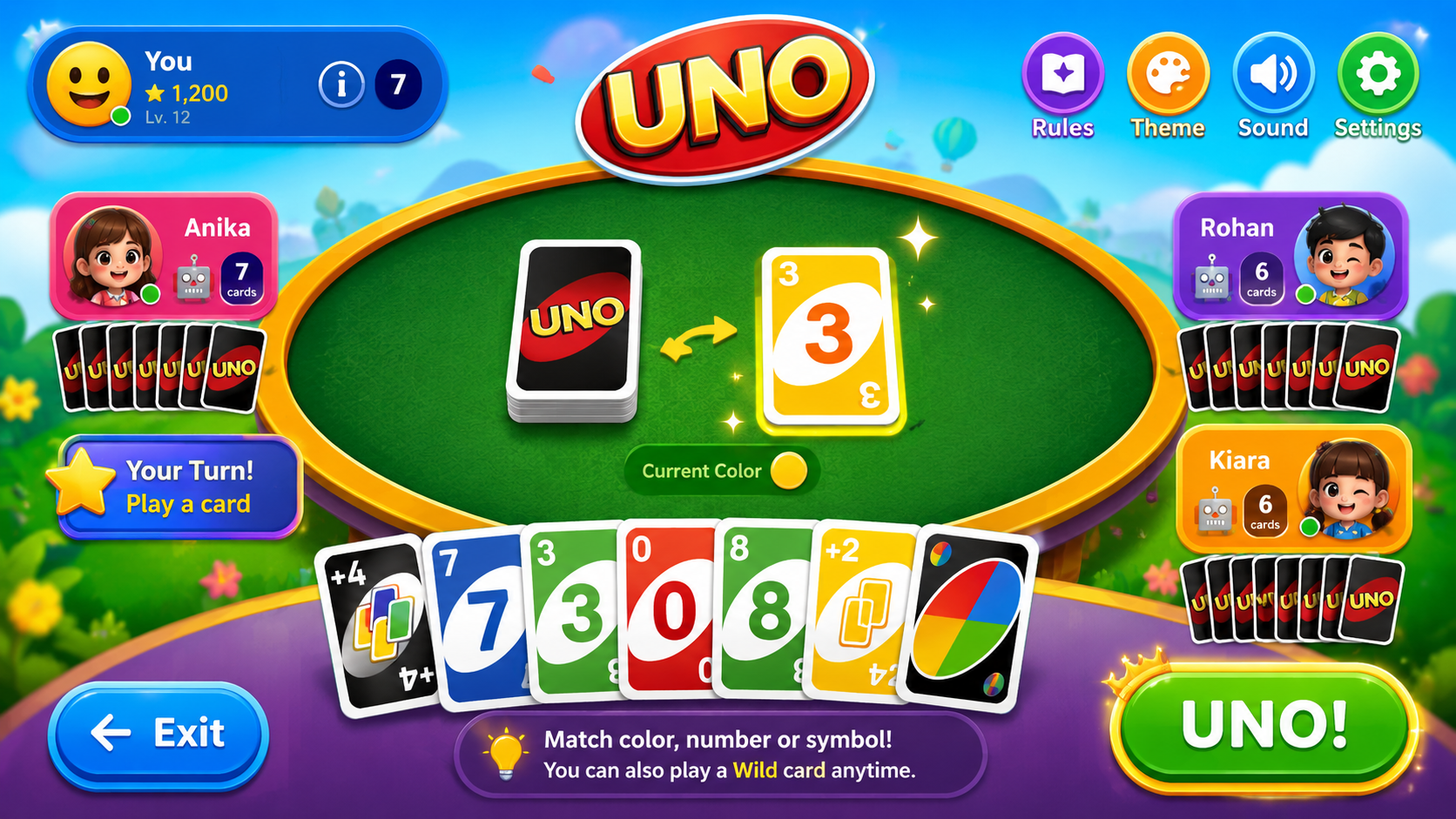 Uno Game